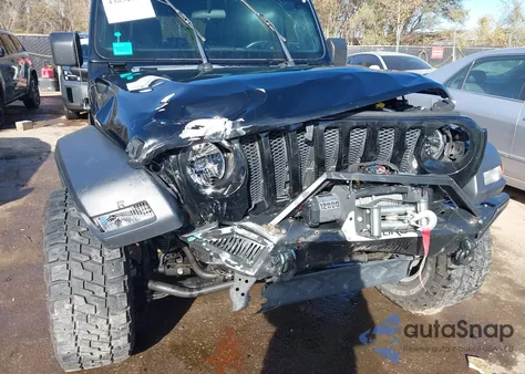 2020 Jeep Wrangler Unlimited Sport S 4X4 z USA, uszkodzony, nr VIN 1C4HJXDN3LW269044